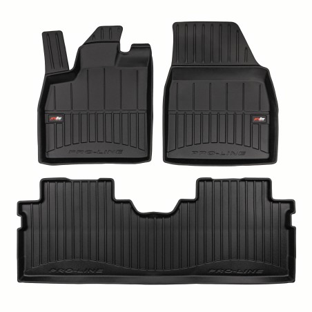 Tappetini compatibili con Bestune T90 dal 2023 in poi, su misura in Gomma TPE